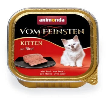 Animonda Vom Feinsten Kitten 32 X 100g Rind 3 Animonda Vom Feinsten Kitten 32 X 100g Rind