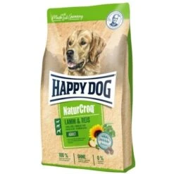 HAPPY DOG NaturCroq Lamm & Reis 4 Kg