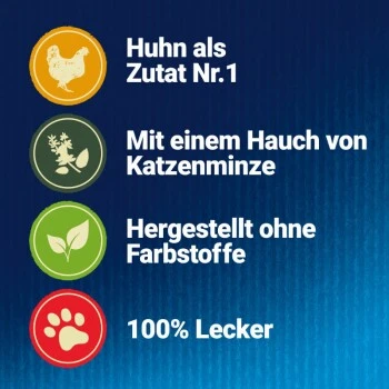 Felix Naturally Delicious 6x180g Huhn Mit Katzenminze 5 Felix Naturally Delicious 6x180g Huhn Mit Katzenminze – Bild 3