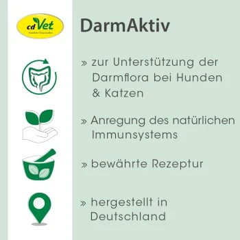 CdVet DarmAktiv Hund & Katze 5 CdVet DarmAktiv Hund & Katze – Bild 3