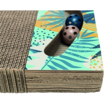 Trixie Kratzpappe Mit Spielzeug 3 Trixie Kratzpappe Mit Spielzeug