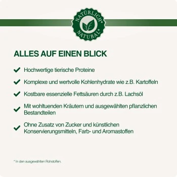 REAL NATURE Superfood Adult Kalb Mit Brokkoli 6x400 G 5 REAL NATURE Superfood Adult Kalb Mit Brokkoli 6x400 G – Bild 3