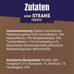 Adventuros Mini Steaks Hirsch 7x70g -ROYAL CANIN Verkaufsgeschäft 1f4cb3dec5b97840b039a102f2e0087719fc49d3 bdbcf252639ee764aae40a0c3f8afb0add9f2422