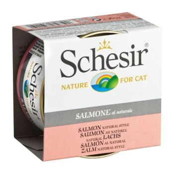 Schesir Natural 24x85g Lachs 3 Schesir Natural 24x85g Lachs
