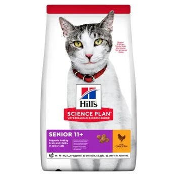 Hill's Science Plan Senior 11+ Mit Huhn 3 Kg 3 Hill's Science Plan Senior 11+ Mit Huhn 3 Kg