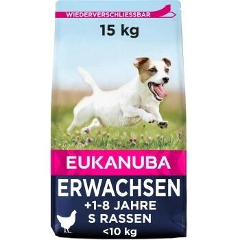 EUKANUBA Mit Frischem Huhn Für Kleine Rassen 15 Kg 3 EUKANUBA Mit Frischem Huhn Für Kleine Rassen 15 Kg