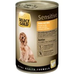 SELECT GOLD Sensitive Junior Huhn & Reis 6x400 G