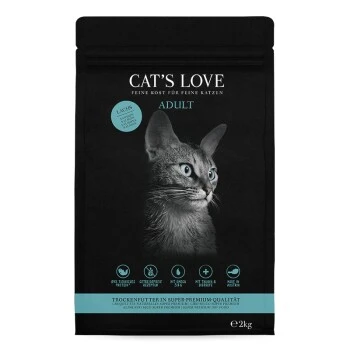 CAT'S LOVE Trocken Adult Lachs 2 Kg 3 CAT'S LOVE Trocken Adult Lachs 2 Kg