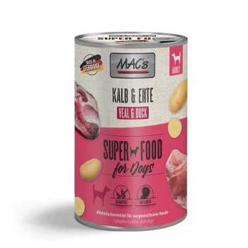 MAC's 6x800g Kalb & Ente 3 MAC's 6x800g Kalb & Ente