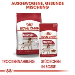ROYAL CANIN MEDIUM Adult 10x140g 10 ROYAL CANIN MEDIUM Adult 10x140g -ROYAL CANIN Verkaufsgeschäft 6ed6f8048f974a5c1c7eeca991ccfbdb94f7337a 9003579008362 5