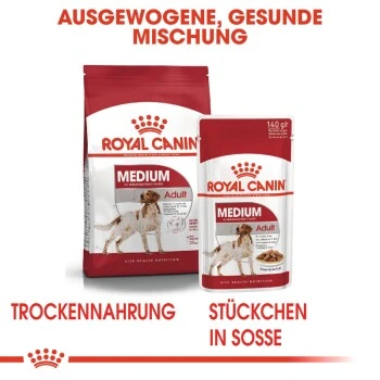 ROYAL CANIN MEDIUM Adult 10x140g 5 ROYAL CANIN MEDIUM Adult 10x140g – Bild 3