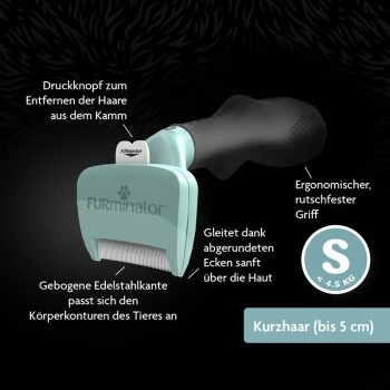 FURminator Katze S Kurzhaar 7 FURminator Katze S Kurzhaar – Bild 5