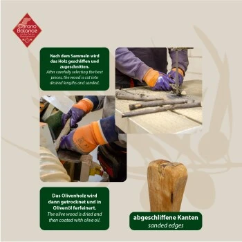 ChronoBalance Olivenholz Kauknochen Für Hunde 350 G 4 ChronoBalance Olivenholz Kauknochen Für Hunde 350 G – Bild 2