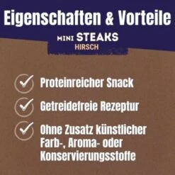 Adventuros Mini Steaks Hirsch 7x70g -ROYAL CANIN Verkaufsgeschäft 87158d9a9e4085d4f7297764621bbacba65cad97 2457b670d47b5f67e6ae256c6b99852fc752cd78