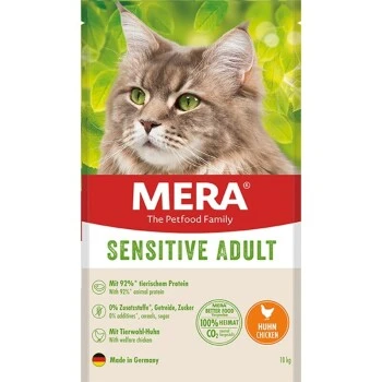 MERA Cats Sensitive Adult Huhn 10kg 3 MERA Cats Sensitive Adult Huhn 10kg