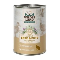 WILDES LAND Adult 6x400g Ente & Pute