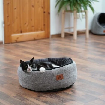 Schlitzohr Donut Katzenbett Sissy Rund 9 Schlitzohr Donut Katzenbett Sissy Rund – Bild 7