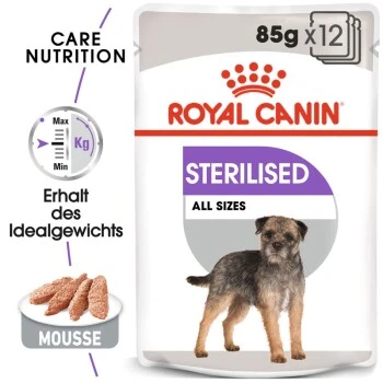 ROYAL CANIN Sterilised Adult Pouch 12x85g 3 ROYAL CANIN Sterilised Adult Pouch 12x85g