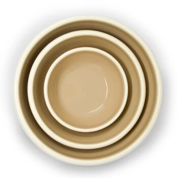 Lills Emaillenapf "Balu" - Gr. M - Sand 5 Lills Emaillenapf "Balu" - Gr. M - Sand – Bild 3