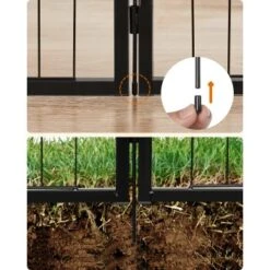 FEANDREA L Hundezaun 8 Platten Schwarz Schwarz 1,6 M, 1,6 M, 60 Cm -ROYAL CANIN Verkaufsgeschäft 98cb85f4dae3237153060ae5a7986d45ca8aa7af 1500921 de DE 5d574e8d4e49ee98f0c5b6342dd79c17caedda798sQTYc