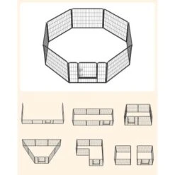 FEANDREA L Hundezaun 8 Platten Schwarz Schwarz 1,6 M, 1,6 M, 60 Cm -ROYAL CANIN Verkaufsgeschäft b23b278b69fecf8a66a13109adddec767e797baa 1500921 de DE 979714d5ae62bcc756681c3be5581a60fafc76b5efi4HF