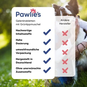 Pawlie's Gelenk Fit Tabletten Hund (100 Stück) 6 Pawlie's Gelenk Fit Tabletten Hund (100 Stück) – Bild 4
