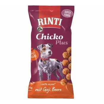 RINTI Chicko Plus Superfoods 8x70g Goji Beere 3 RINTI Chicko Plus Superfoods 8x70g Goji Beere