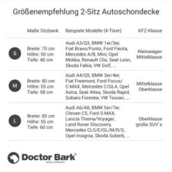Doctor Bark Autoschondecke Rückbank 2-Sitz Prodtest Grau S 12 Doctor Bark Autoschondecke Rückbank 2-Sitz Prodtest Grau S -ROYAL CANIN Verkaufsgeschäft c62d19c922592469d76e197f0e126d7087752418 d79e963b3a718dbf3283e05750d64c0c96ba2e20