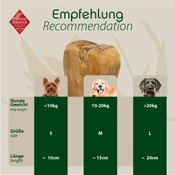 ChronoBalance Olivenholz Kauknochen Für Hunde 350 G 5 ChronoBalance Olivenholz Kauknochen Für Hunde 350 G – Bild 3