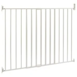 Bomi Tierschutzgitter Maja 82-142 Cm Weiß Für Drinnen & Draußen