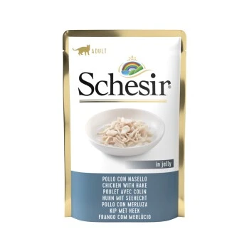 Schesir Adult 20x85g Huhn Mit Seehecht 3 Schesir Adult 20x85g Huhn Mit Seehecht
