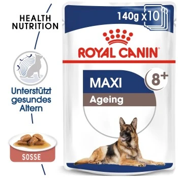 ROYAL CANIN Maxi Ageing 8+ In Soße 10x140g 3 ROYAL CANIN Maxi Ageing 8+ In Soße 10x140g