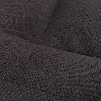 Knuffelwuff Orthopädisches Hundebett Aus Velours Mit Handwebcharakter Sofia Schwarz M-L 4 Knuffelwuff Orthopädisches Hundebett Aus Velours Mit Handwebcharakter Sofia Schwarz M-L – Bild 2