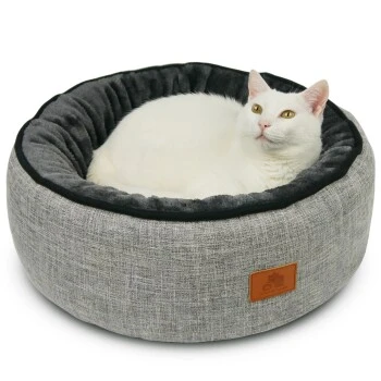 Schlitzohr Donut Katzenbett Sissy Rund 4 Schlitzohr Donut Katzenbett Sissy Rund – Bild 2