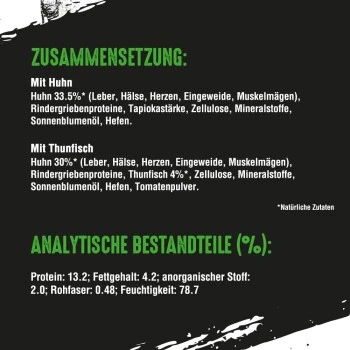 CRAVE Multipack Mit Huhn Und Mit Thunfisch 60 X 85g 4 CRAVE Multipack Mit Huhn Und Mit Thunfisch 60 X 85g – Bild 2