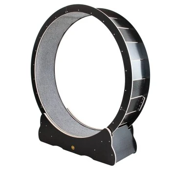 Canadian Cat Company Katzenlaufrad Aus Holz L Schwarz 3 Canadian Cat Company Katzenlaufrad Aus Holz L Schwarz