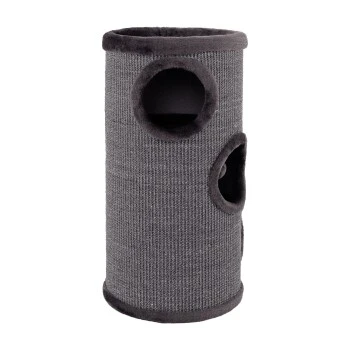 Lionto 70cm Kratztonne Mit Sisal Kratzturm Grau 7 Lionto 70cm Kratztonne Mit Sisal Kratzturm Grau – Bild 5