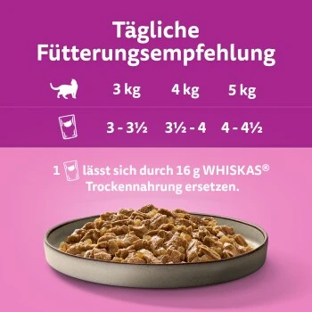 Whiskas Pure Delight Mega Pack Geflügel Ragout In Gelee 40 X 85g 7 Whiskas Pure Delight Mega Pack Geflügel Ragout In Gelee 40 X 85g – Bild 5