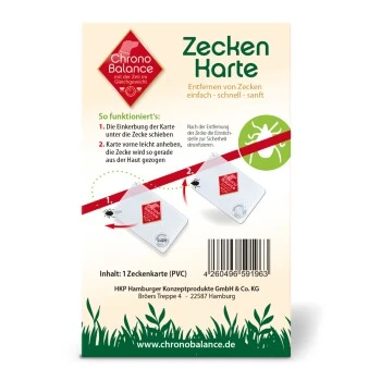 ChronoBalance Zeckenkarte Zur Zeckenentfernung 4 ChronoBalance Zeckenkarte Zur Zeckenentfernung – Bild 2